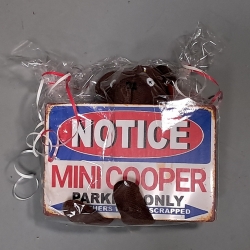 Cadeau Wandbord met Teddy