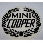 Mini Cooper sticker Zwart